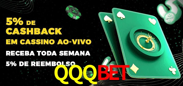 Promoções do cassino ao Vivo QQQBET